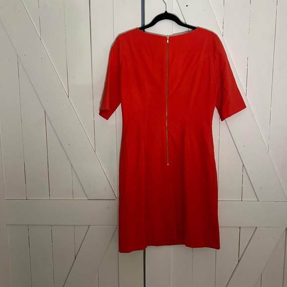 Gorgeous orange Tahari dress; excellent condition. Worn one time - Picture 1 of 5